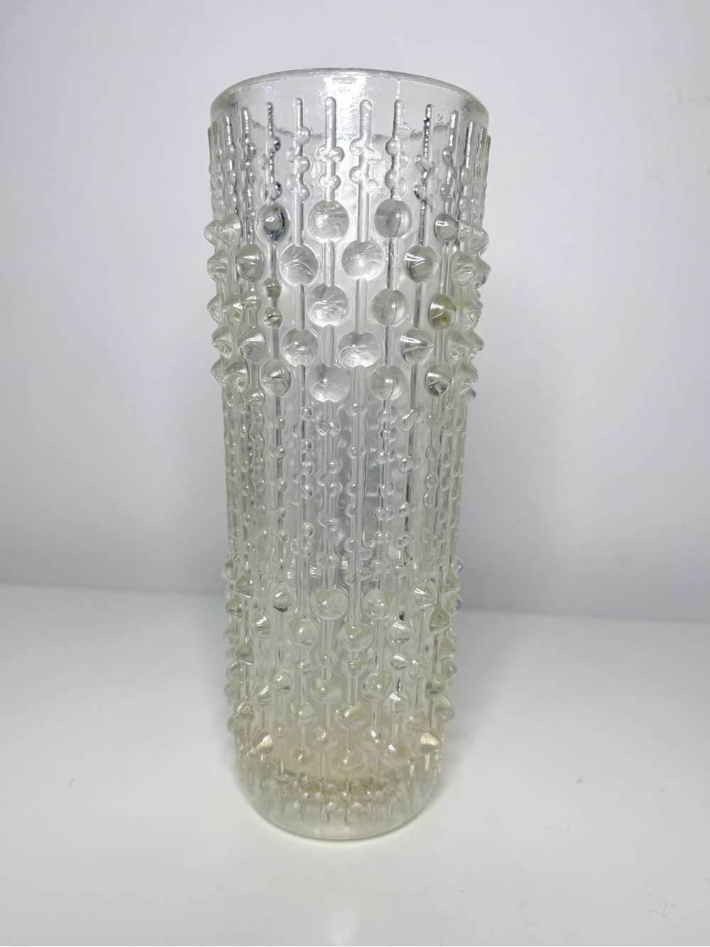1974 Sklo Union Candle Wax Vase by František Pečený